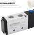 Baomain Pneumatic Air Control Solenoid Valve, 4V210-08, 220V AC, 5 Way 2 Position