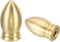 PATIKIL 1.3" Tall Brass Lamp Finials Cap Knob, 2 Set Threaded Lamp