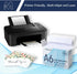 MOS A6 Invitation Envelopes - 4-3/4" x 6-1/2" White Self Seal Mailing Envelopes (500 Count)