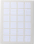 Waterproof Essential Oil Labels, 120 Squares, 1.5x1.5 Inches, Durable Blank Stickers with Rounded Corners