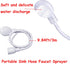 9.84ft/3m Sink Spray Hose,Shampoo Sprayer Handheld Hose Portable Sink Spraye Hose Strainers for Bathing Baby,Pets