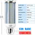 FanNicoo LED Corn Light Bulb E39 Base 800W Equivalent 80W 6500K 8000 Lumen Large Area Cool Daylight White for Outdoor Indoor Garage Warehouse Workshop Street Factory Backyard Barn by FanNicoo