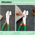 Electrician's Terminal Crimp Pliers with Cutter, Wire Crimping Tools for 10 to 22 AWG Terminals and Connectors