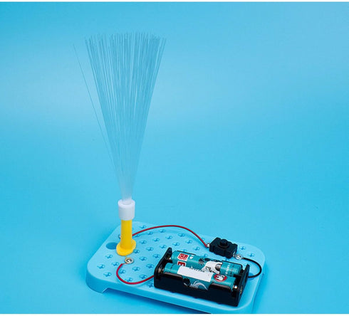 DIY Fiber Optic Light Kit Colorful LED Lamp for Science Experiments Encouraging Hands Learning and Parent Interaction
