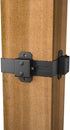 Ozco Building Products Ironwood 4x4 Post Band, Black, 1 per Pack (51783)