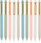 Gel Pens, 10 Pcs, 0.5mm Fine Point, Black Ink, Smooth Writing, No Bleed for Note Taking, Journaling, Office Supplies