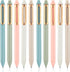 Gel Pens, 10 Pcs, 0.5mm Fine Point, Black Ink, Smooth Writing, No Bleed for Note Taking, Journaling, Office Supplies