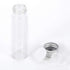 20ml Glass Vials with Screw Caps and Plastic Stoppers, Small Clear Liquid Sample Vial, Leak-Proof Vial, 12PCS