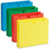 Blue Summit Supplies 2 Inch Expanding File Jacket Folders, 50 Pack, Colored Expandable File Folders, Heavy Duty