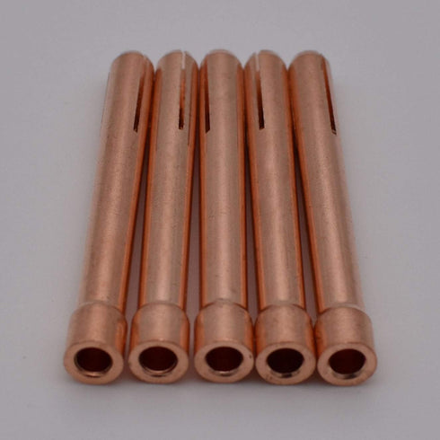10Pcs Assorted Collet Body for TIG Welding Torch 17, 18, and 26, Sizes 10N30, 10N31, 10N32, 10N28, 10N22, 10N23, 10N24,