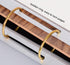 Rikyo A4 10 Pages-20 (8.5x11") Walnut Wood Sign Holder Vertical Table Card Flip Display Sides,T Double Sided Flyer