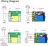 QIACHIP 433Mhz 12V 1CH (2 2 1 1CH) Universal Wireless Remote Control Switch DC Relay Receiver Module RF Transmitter