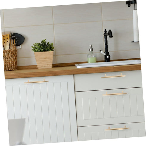 Brass Cabinet Pulls Centers Solid Drawer Handles for Wardrobes Cabinets Bedside Tables Modern Minimalist Furniture
