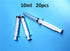 10ml Pipette Syringe 20pcs Plastic Syringes with Luer Slip Tip for Pets Oral, Refilling, Oil or Glue Applicator, Measuring or Transfering Tiny Amount of Liquids