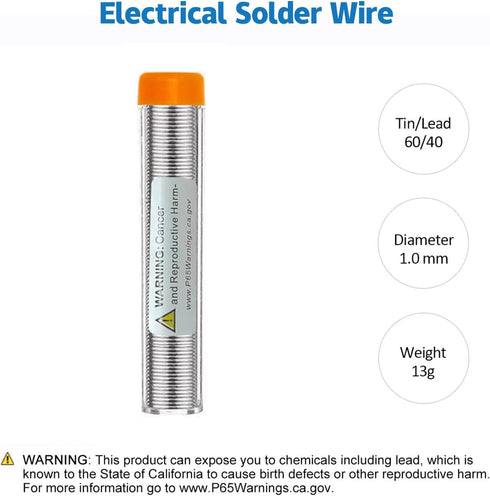 LDK Soldering Iron Kit Electric 60W 110V Adjustable Temperature with 5pcs Replacement Tips