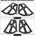 2 Respicefinem Layers Shoes Drawer Cabinet Hinges Flip Frames Shoes Turing Rack Replacement Fittings for Kitchen Living