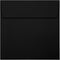 LUXPaper Square Invitation Envelopes, Peel & Press, 5" x 5", Black Linen, 80lb Text, 50 Qty