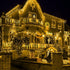500 164FT 8 kemooie LED Christmas Lights, Lighting Mode with Memory Plug in Waterproof Christmas Lights Outdoor