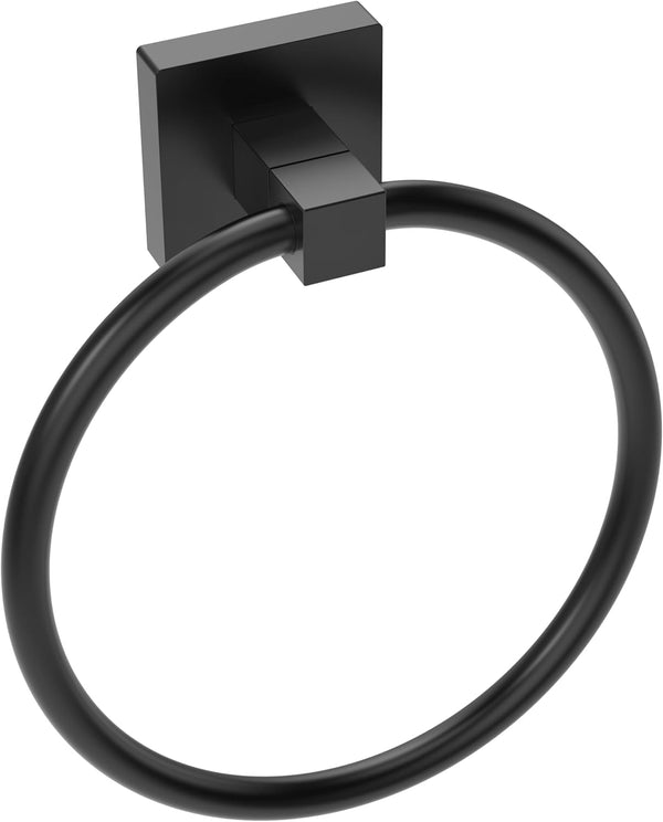 RUACQ Towel Ring, Square Base Hand Towel Holder, Stainless Steel Hand Towel
