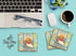 Sticky Notes 12 Pack 3"x3" 50 Sheet Count Per Pad, The Chicken Nugget Funny Tarot Cards, Cute Funny Memo Note Pads Stationery Journal Planner Paper