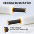 HERKKA Stretch Film with Handles - Industrial Strength Moving Plastic Wrap, 15" x 1000 Feet, 3 Pack, 60 Gauge