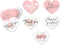 GINCEVHY 150 Pcs Love Heart Shaped Thank You Cards, 2.36 x 2.76 Blank