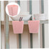 5Pcs PRETYZOOM Rolling Cart Accessories Wall Mount Hanging Cup Holder Storage Box for Organizing Pens and Remote