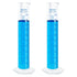 2pcs 500ml Plastic Graduated Cylinders, Lab Chemistry Measuring Set with Clear Graduations and Spout