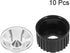 uxcell 10 pcs LED Lens 5 Degree with Black Holder for 1W 3W High Power LED Light