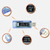 LCD USB Multimeter: Current Voltage Doctor Tester for Charger Capacity & Power Bank