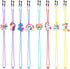 ZXSWEET 8PCS Kids Glasses Strap, Unicorn Rainbow Adjuster Stretchy Eyeglass Strap for Girls and Boys