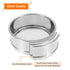 PATIKIL 200 Mesh Lab Sieve 4" Diameter Test Sieve 304 Stainless Steel Wire Cloth for Industrial Laboratory