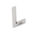 T Tulead Carbon Steel Machinist Square Engineer Square Woodworking Tool Precision Square Mini Carpenter Square 80x50mm/3.2"x2"