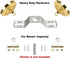 60 6 Duty,5 Inches 2 Set) Sangle Soppfy Vingage Canopy Kit and Pendant Light Fixture Chain for Chandelier or Swag Light