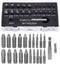 Yakamoz 22Pcs Mini Damaged Screw Extractor Kit, Easy Out Broken Bolt Extractor with Magnetic Extension Bit Holder