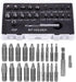 Yakamoz 22Pcs Mini Damaged Screw Extractor Kit, Easy Out Broken Bolt Extractor with Magnetic Extension Bit Holder