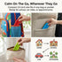 MaiTrekz 8 Pack Sensory Fidget Toys for Kids, Elastic Silicone Anxiety Stones for Autism & ADHD, Calming Tools