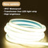 pcningled 3000K 110V 1M 110 1 3.28ft) LED Light Strip AC Waterproof Lights Volt Plug-in COB LED Strip Lights Meter Warm