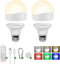 HISTAR Rechargeable Light Bulbs for Sconce and Lamp, E26 Battery Operated Light