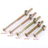 Chazcool 10 Pack M6 100mm Set Parts(100mm) X Barrel Bolt Nuts, Cross Dowel for Furniture Cots Beds Chair Crib Spare