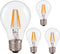 DC12V A19 LED Vintage Light Bulbs, E26 Base 4W (40-Watt Replacement) Edison