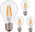 DC12V A19 LED Vintage Light Bulbs, E26 Base 4W (40-Watt Replacement) Edison