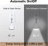 Smartlight,360 5W 2 Plug in Motion Sensor Night Light Indoor, PIR Infrared Motion-Activated LED Night Light for AC