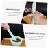 5 Pack Baluue Facial Mask Plate Mixing Spoon Easy to Clean Reusable Beauty Tool for Diy Face Mask