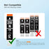 E-Z Ink Compatible Ink Cartridge Replacement for Canon PGI-250XL PGI 250 XL CLI-251XL CLI 251 XL for PIXMA MX922 MG5520