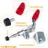 POWERTEC 2PK Toggle Clamp, 100lbs Capacity, 301A Quick Release Push Pull Clamp for Woodworking Jigs