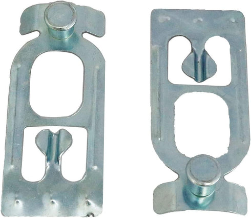 heyous 10pcs Universal Pallet Rack Safety Clip, 67x29mm Connector for Pallet Racking Beam Safety