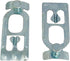 heyous 10pcs Universal Pallet Rack Safety Clip, 67x29mm Connector for Pallet Racking Beam Safety