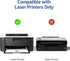 Avery Printable CD Labels, Matte White, 30 Disc & 60 Spine Labels, Laser Printer Compatible