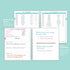 8" 9.5" Budget Planner & Monthly Bill Organizer with Pockets. Expense Tracker Notebook, Budgeting Journal and Financial